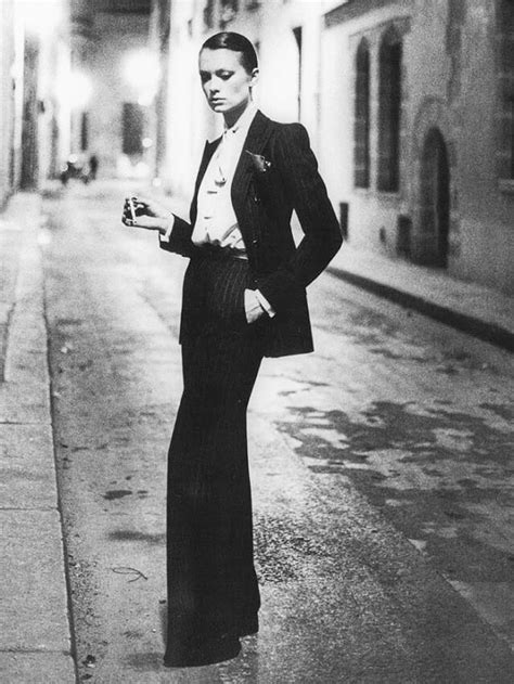 Yves Saint Laurent’s “Le Smoking” Tuxedo 